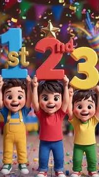 First Second Third | 1st 2nd 3rd | Ordinal Numbers | ABC Sing & Play