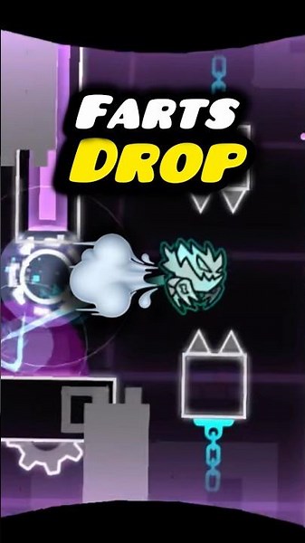FARTS In Geometry Dash - #geometrydash #gd #fart #meme