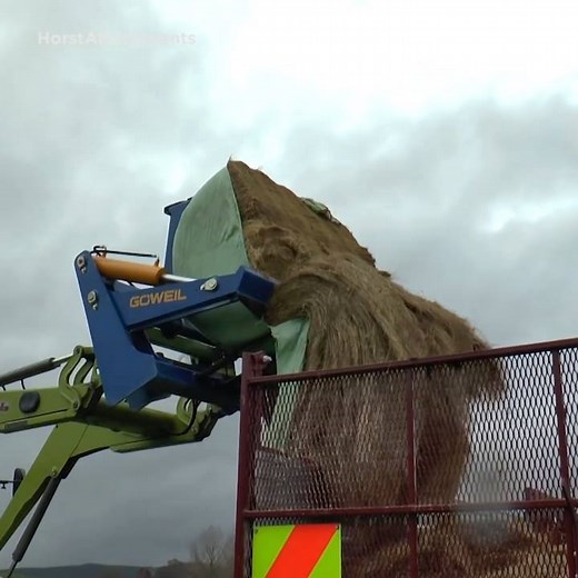 This bale slicer is used to cut hay for livestock. 🐮 | Cheddar Gadgets