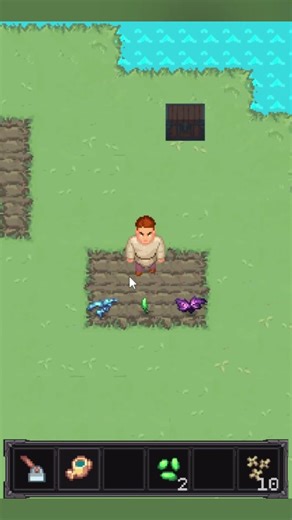 GameDev - Cultivation progress #Godot #2d #pixelart #gamedev #indiegame #farming #inventory