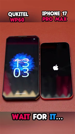 💀⚡ iPhone 17 Pro Max vs Oukitel WP60 SPEED TEST!! 🔥📱
