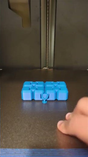 3D Printed Infinity Cube ♾️♾️♾️ #3dprinting #fidgettoys