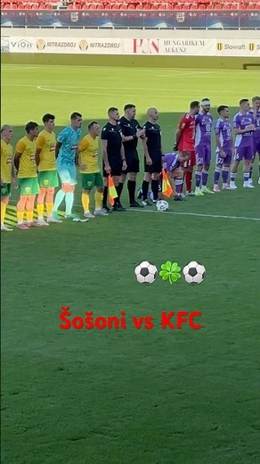 KFC vs Šošoni, #zilina #football #liga ⚽️🇸🇰⚽️