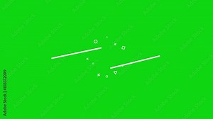 Explosive Motion fireworks Modern and stylish for video decoration. Pop-up line animation, Circle, Pop Up animation, line animation