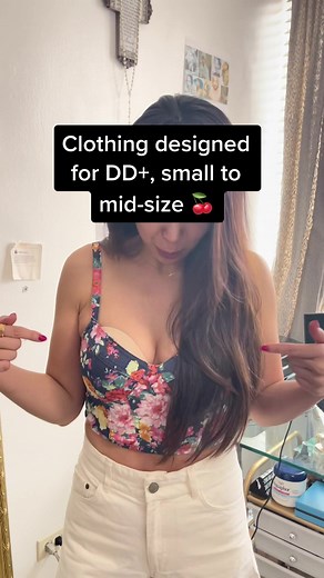 Why I created PerfectDD: styles that fit my DD chest AND my frame. 🍒#fullerbust #ddcup #gcup #femaleentrepreneur #pgatour #stylehacks