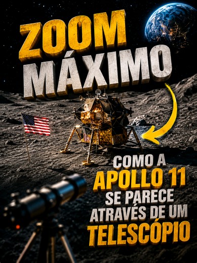 🚀 E se eu te dissesse que o maior feito da humanidade está na Lua... mas nenhum telescópio da Terra consegue mostrá-lo? 🌕 Milhões de pessoas acreditam que isso prova uma conspiração. A verdade é muito mais surpreendente. Neste vídeo, você vai entender os limites da tecnologia, descobrir por que a Apollo 11 permanece invisível da Terra e conhecer as evidências científicas que encerram esse mistério. O final pode mudar completamente a forma como você enxerga a exploração espacial. #Apollo11 #uni