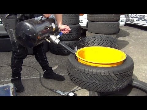 Bead blaster tire seater (Bazooka) - DEMO