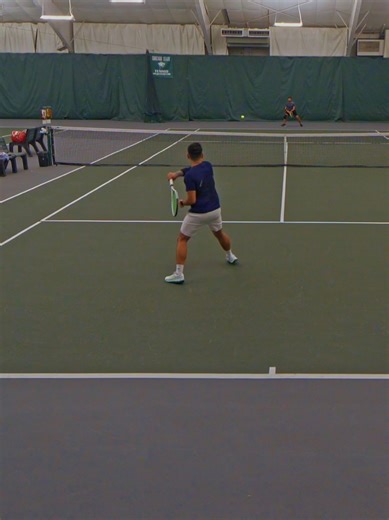 Contemplating the Chase: A Tennis Moment