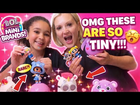 LOL SURPRISE MINI BRANDS UNBOXING MARATHON! So Many Adorable Finds! 😍