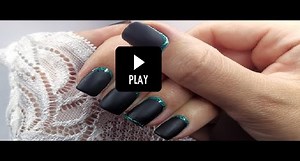 The New French Model With Semi-permanent Nails Polish