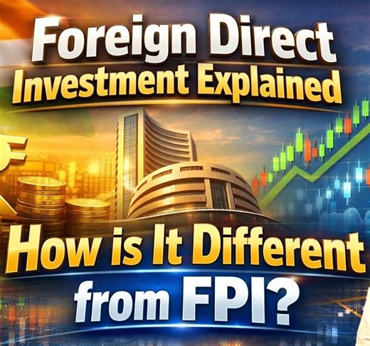 What is Foreign Direct Investment (FDI)? | How is It Different from FPI? | Drishti IAS English #IndiaGrowth #GlobalFinance #FDI #ForeignDirectInvestment #EconomicDevelopment #GS #UPSC #ReelsIndia #DrishtiIAS #DrishtiIASEnglish | Drishti IAS English
