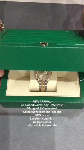Pre-Owned Rolex Lady-Datejust 28 Available Now