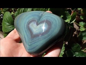 2.5K views · 409 reactions | Awesome Rainbow Obsidian Double sided Flash Heart & So Much More is coming in 1 Hr! www.earthfamilycrystals.com/categories/new.html | Earth Family Crystals | Facebook
