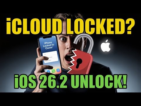 FREE iCloud Bypass iOS 26.2 🔥 Remove Activation Lock on iPhone A12+ (New Method)