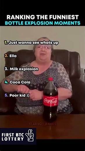 RANKING THE FUNNIEST BOTTLE EXPLOSION MOMENTS #CryptoMarket #Ethereum #Crypto