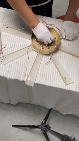 Retractable Ceiling Fans with Lights: 48" Black Fandelier Ceiling Fan Chandelier for Bedroom Dining Living Room - Modern 13-Lights Chandelier with Fan 3 Colors 6 Speeds Timer