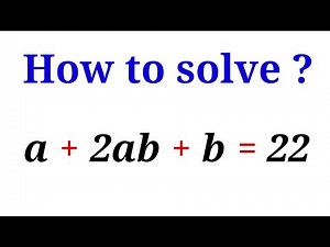 Nice Algebra Question | Equation Solving | You should know this trick