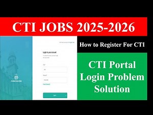 CTI Portal Login Problem Solution | Easy Fix for CTI Login Issues