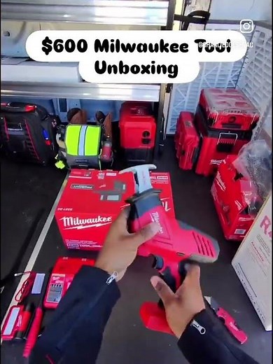My FIRST Milwaukee Tool Unboxing 🔥