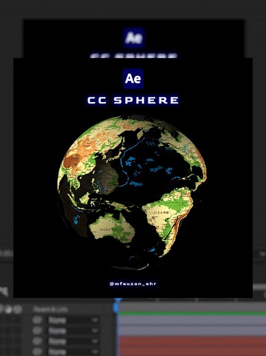 CC Sphere Effect Tutorial in Adobe After Effects