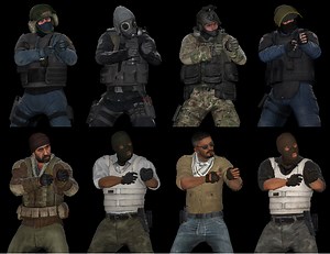 CSGO OLD Players Models addon - Counter-Strike