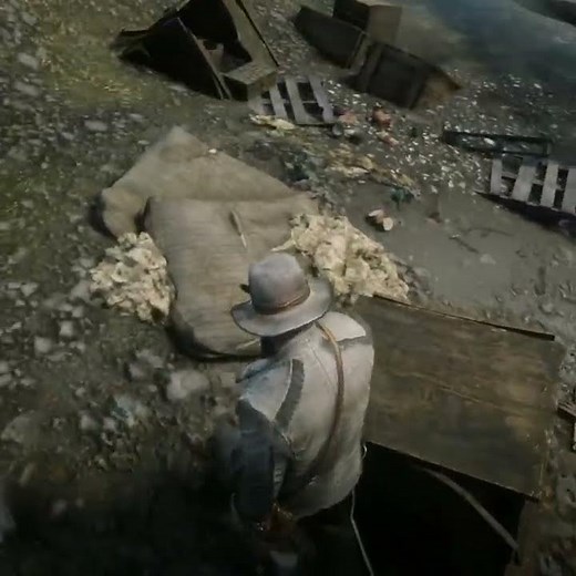 This is how you canFind shark tooth trinket #RDR2 #Blacklist #short