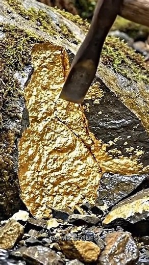 Gold Extraction From Stone – Hidden Gold Grains Revealed!