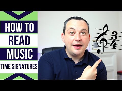 How To Read Sheet Music TIME SIGNATURES (Basics)