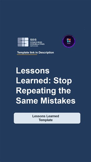 PMP#47: Lessons Learned: Stop Repeating the Same Mistakes