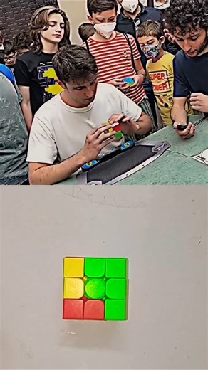 0:07 Hook Rubik's Cube #rubikscube #shorts #ytshorts