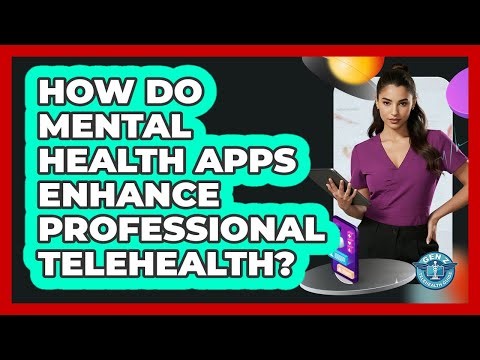 How Do Mental Health Apps Enhance Professional Telehealth?