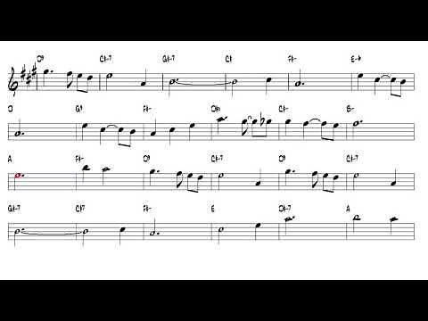Moon River Henry Mancini 1961 Alto Sax