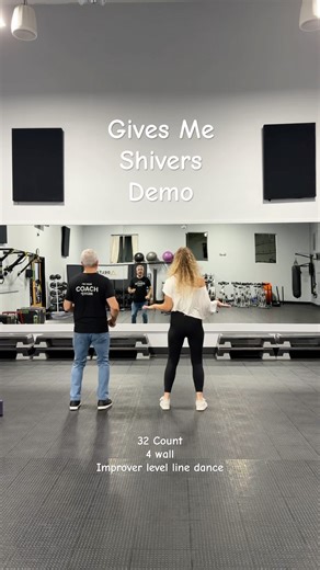 Gives Me Shivers Line Dance Demo- Choreographer: Brandon Zahorsky