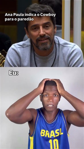 Aí sim #memes #bbb26 #anapaularenault #cowboy #paredão