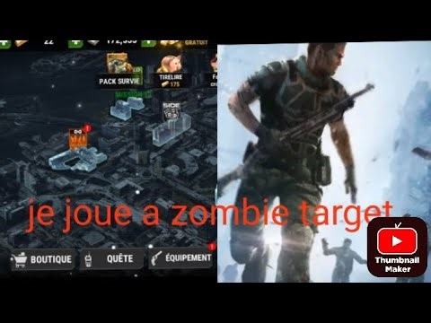 Je joue a zombie target