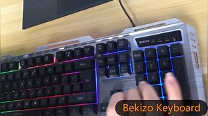 Watch color changing keyboard on Amazon Live