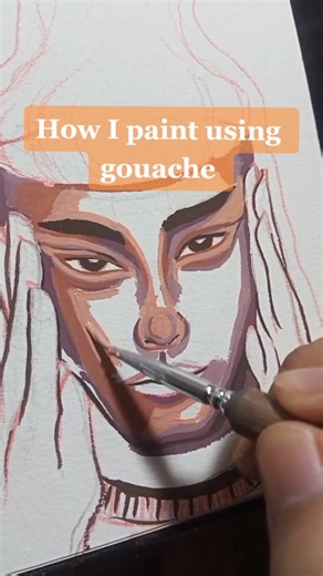 Painting with Gouache: Step-by-Step Tutorial