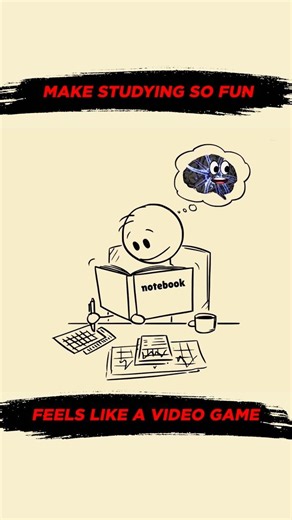 How to make studying so FUN that it almost feels like a video game