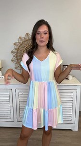 20K views · 2K reactions | The cutest dress for spring, Easter, gender reveals and so much more! Available in sizes S-2XL but only in limited quantites. This one is sure to brighten your day and ships to you free for only $28! ️ Did you know we have even MORE products and deals in the app? Watch daily live sales and fit videos on all products. Plus free shipping on EVERY. SINGLE. ITEM!! Download for FREE at https://discountdivas.com/links | Discount Divas | Facebook