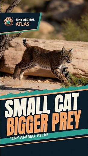 Bobcat: How Can a Small Cat Hunt Bigger?
