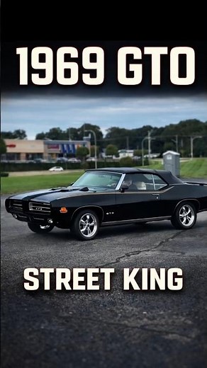 Before Hellcat… There Was the 1969 GTO 😈