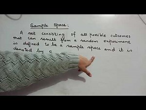 Lecture22: Probability: Random Experiment and Sample space