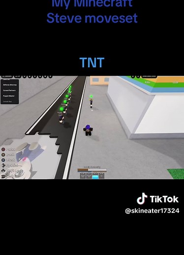 Movimientos de Minecraft Steve en Roblox