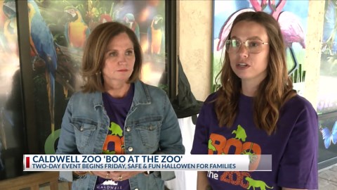 The Caldwell Zoo is preparing for their annual Boo at the Zoo event