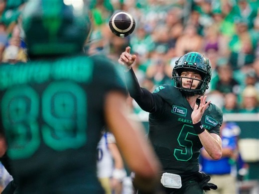 Saskatchewan Roughriders beat Winnipeg Blue Bombers 19-9 on Friday night