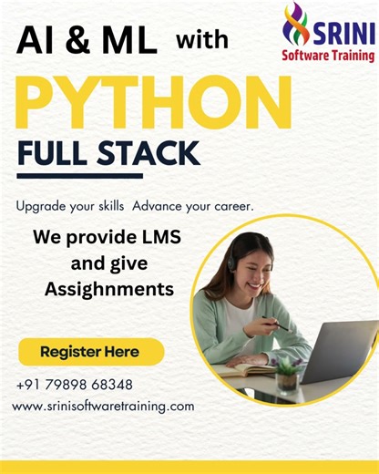 AI&ML WITH PYTHON FULL STACK,TRAINING & PLACEMENT