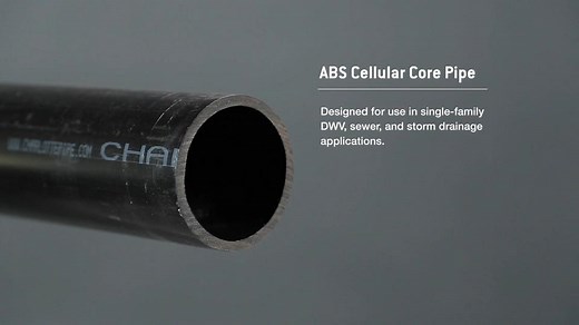 Charlotte Pipe 2 in. Acrylonitrile Butadiene Styrene (ABS) DWV 60-Degree ABS Hub x Hub Elbow Fitting ABS003190800HD