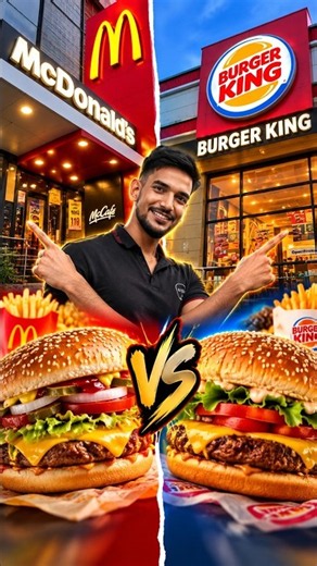 Mcdonald vs Burger king
