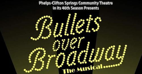 FLX MORNING PODCAST – Phelps-Clifton Springs Community Theater “Bullets Over Broadway”