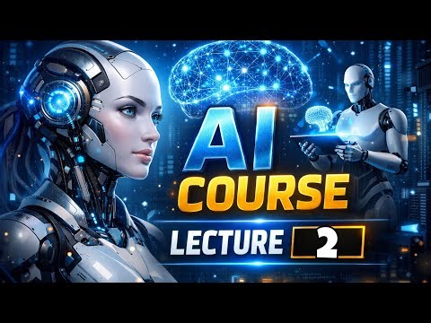 AI - Lecture 2 | Agents, & AI Related Disciplines - الوكلاء ، والتخصصات المرتبطة بالذكاء الاصطناعي